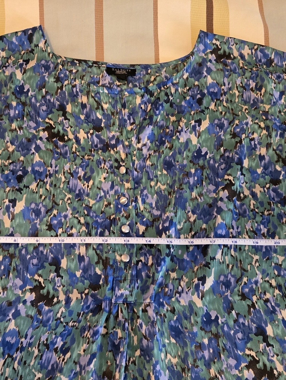 Talbots Flowy Blouse. 2XP. - Picture 7 of 8